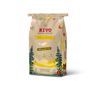 Kivo Kip & Rijst allround fit glutenvrij Brok 14kg